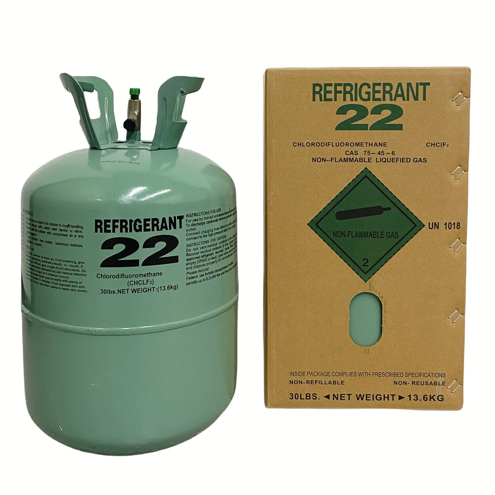 30Lb R22 Refrigerant Gas for HVAC Systems