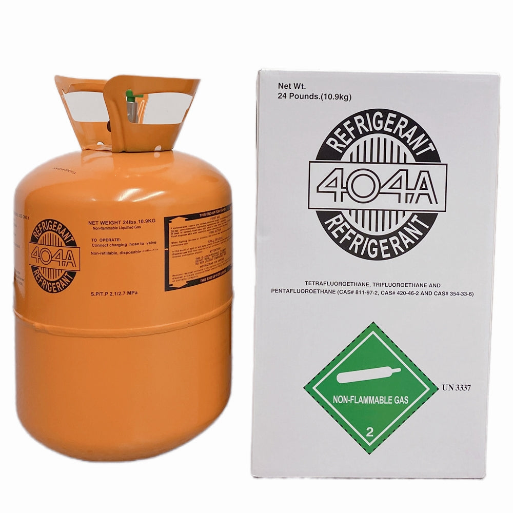 24Lb R404A Refrigerant Gas for Commercial Refrigeration