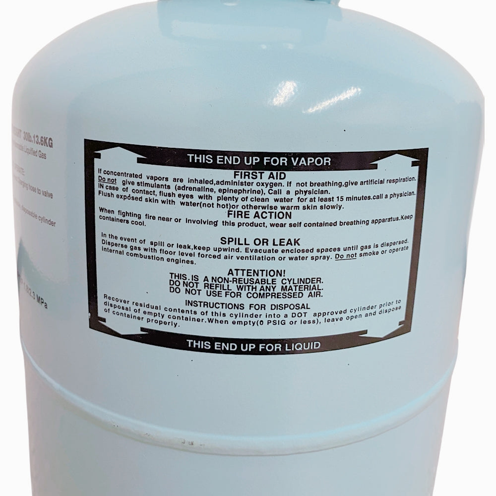 30Lb R134A Refrigerant Gas for Auto AC Systems