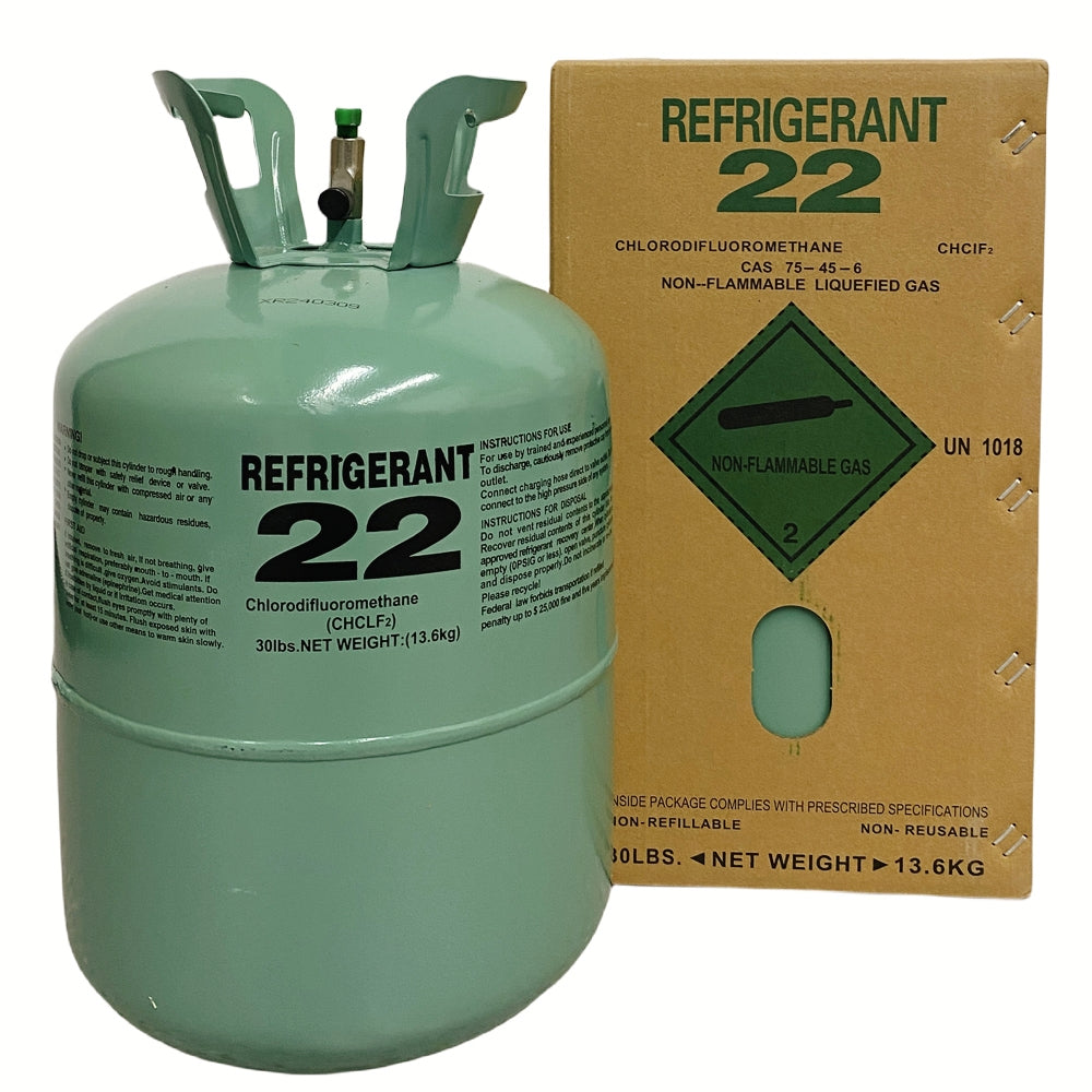 30Lb R22 Refrigerant Gas for HVAC Systems