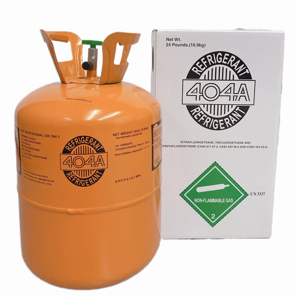 24Lb R404A Refrigerant Gas for Commercial Refrigeration