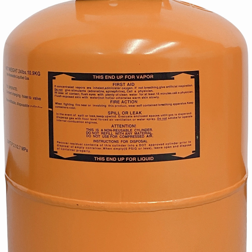 24Lb R404A Refrigerant Gas for Commercial Refrigeration