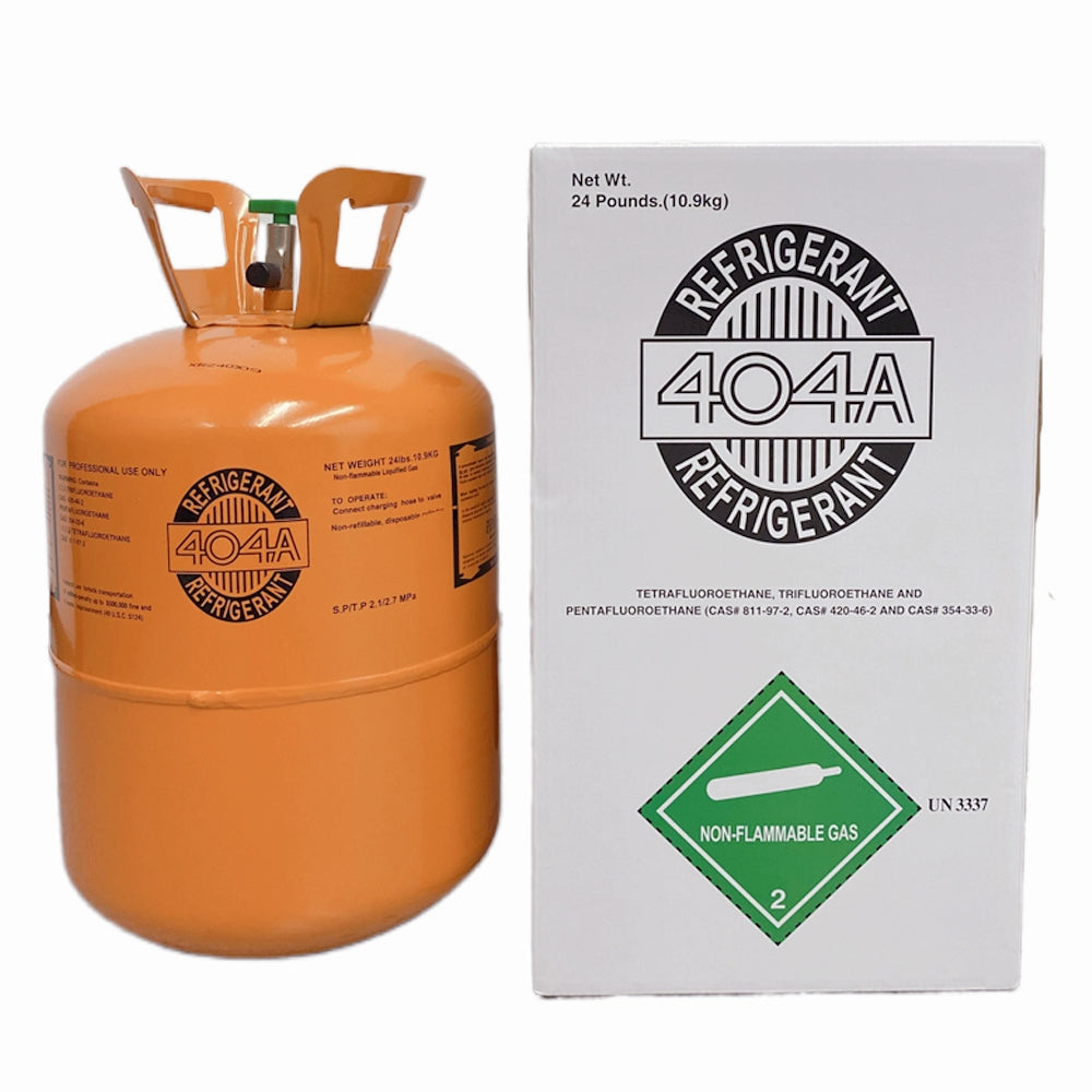 24Lb R404A Refrigerant Gas for Commercial Refrigeration