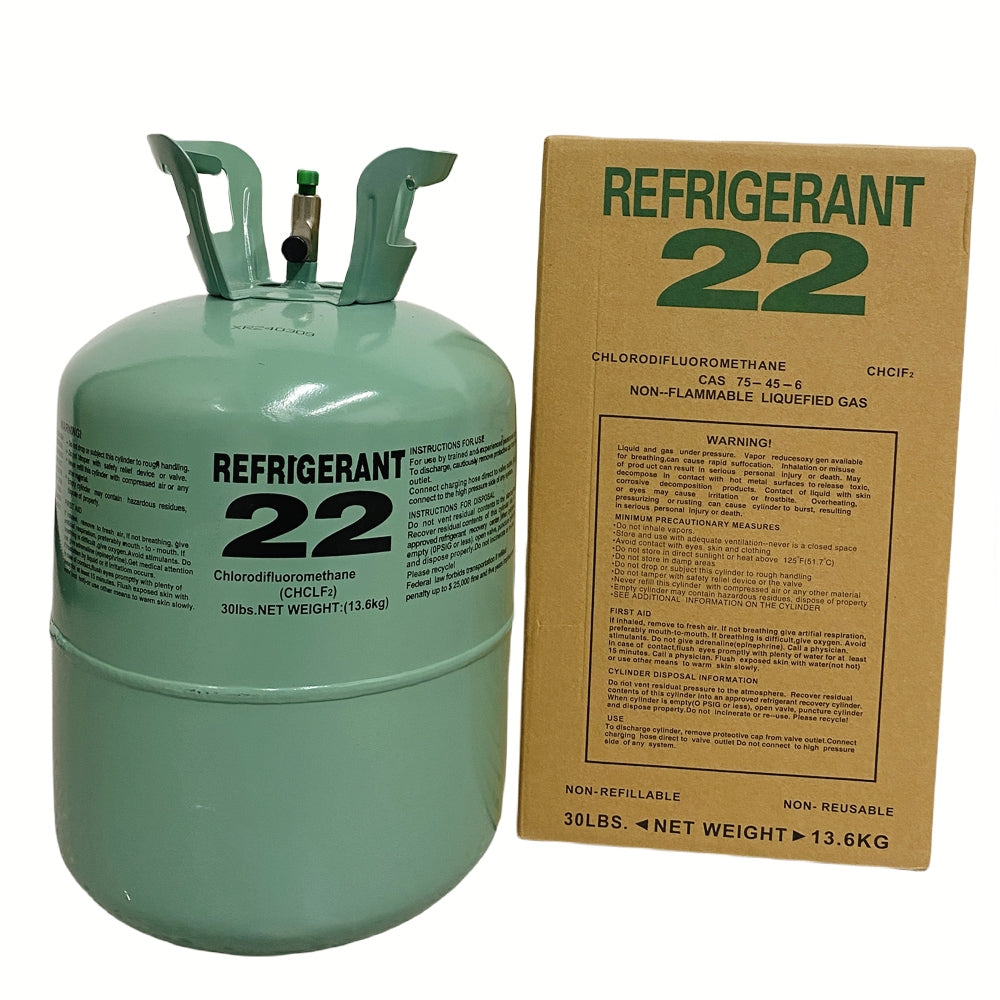 30Lb R22 Refrigerant Gas for HVAC Systems