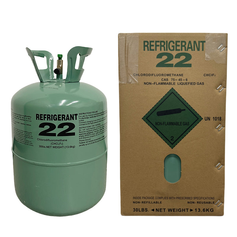 30Lb R22 Refrigerant Gas for HVAC Systems