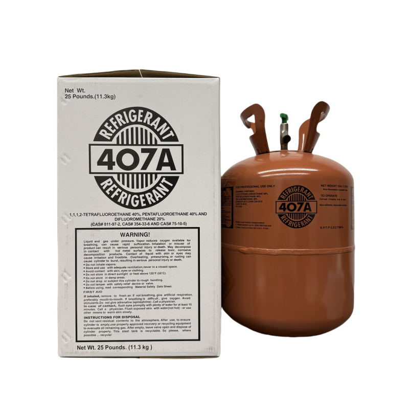 25Lb R407A Refrigerant Gas for Commercial Cooling